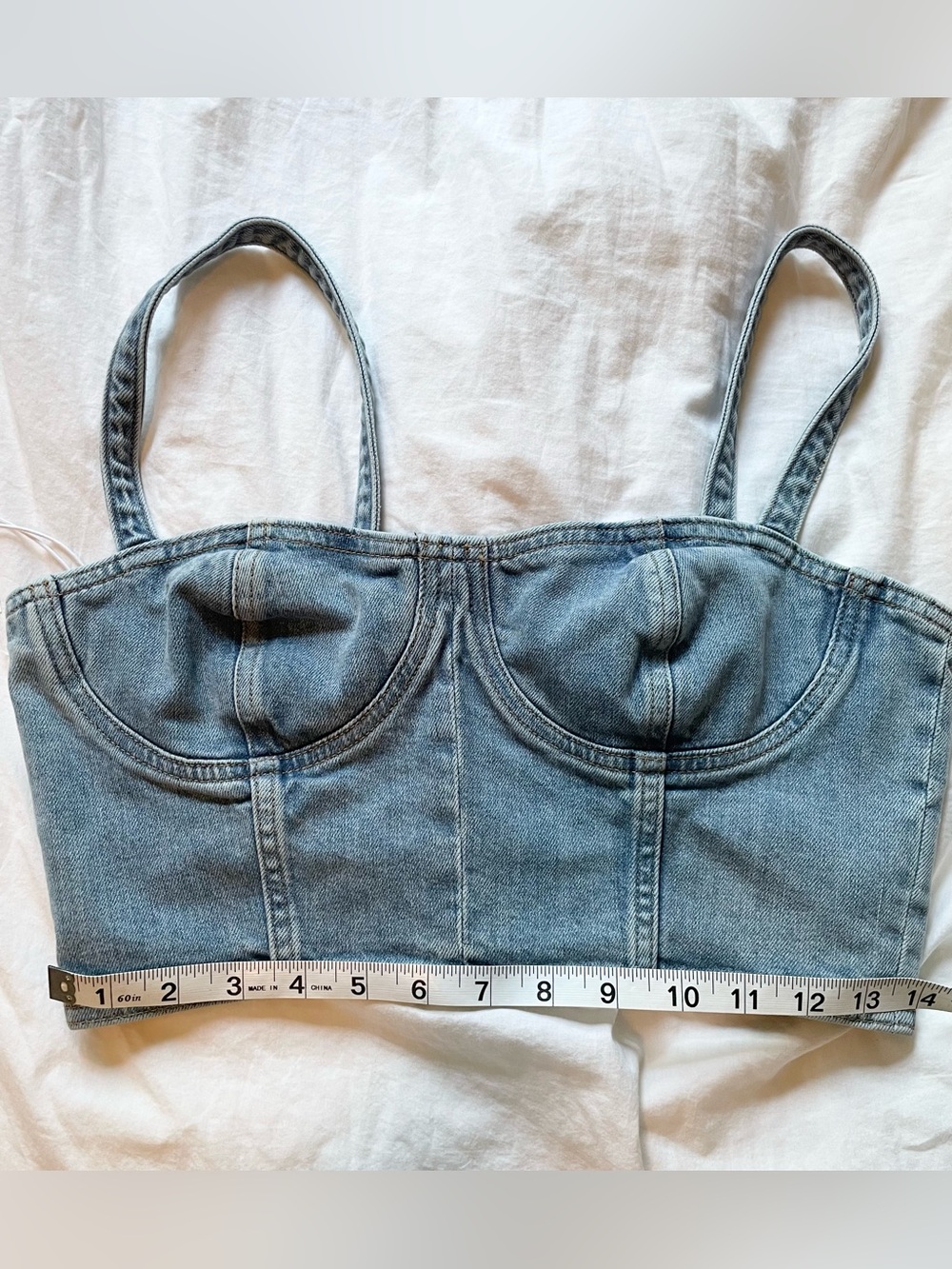 NWT Denim Forum Cecily Bralette - Picture 14 of 16